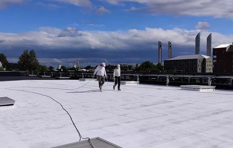 Cooling the Building with Cool Roof France